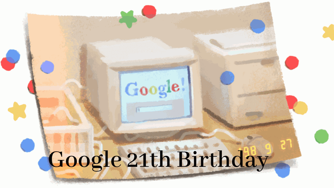 Google 21st birthday