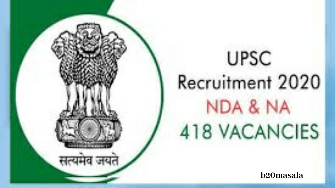 UPSC NDA 2020 Application Form