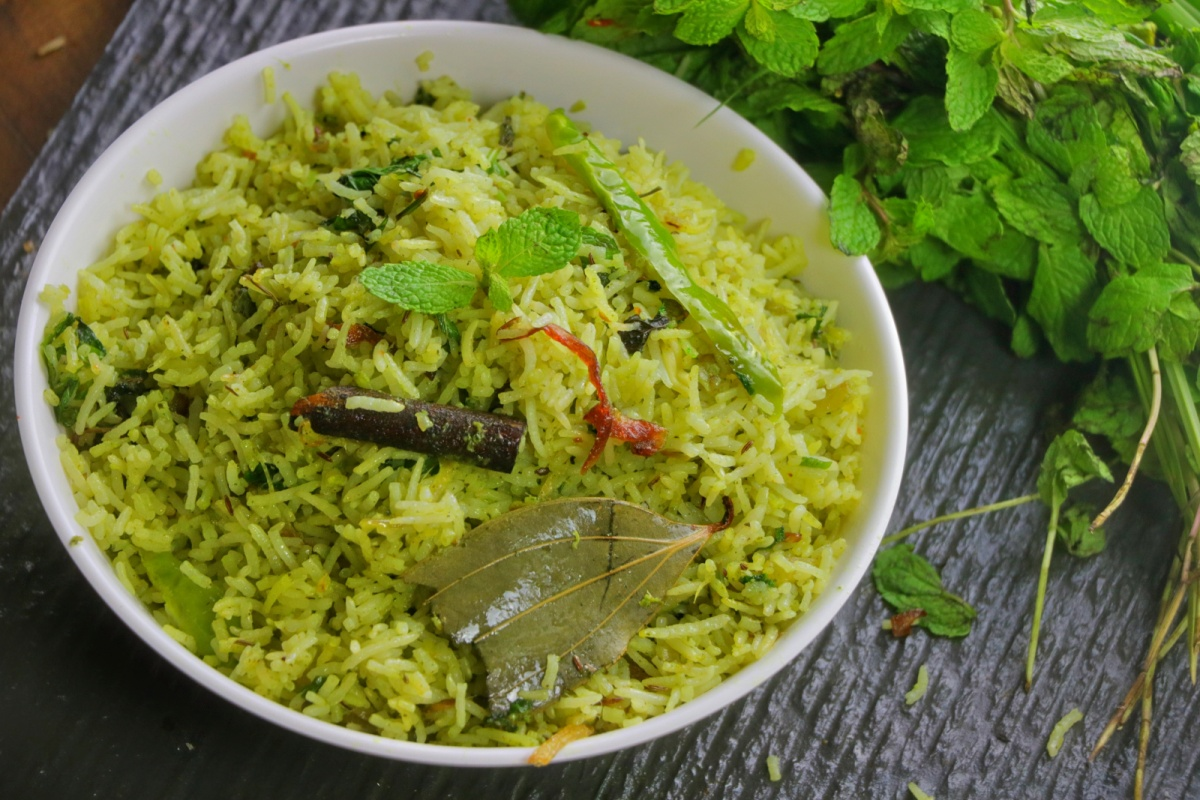 Pudina Rice Recipe