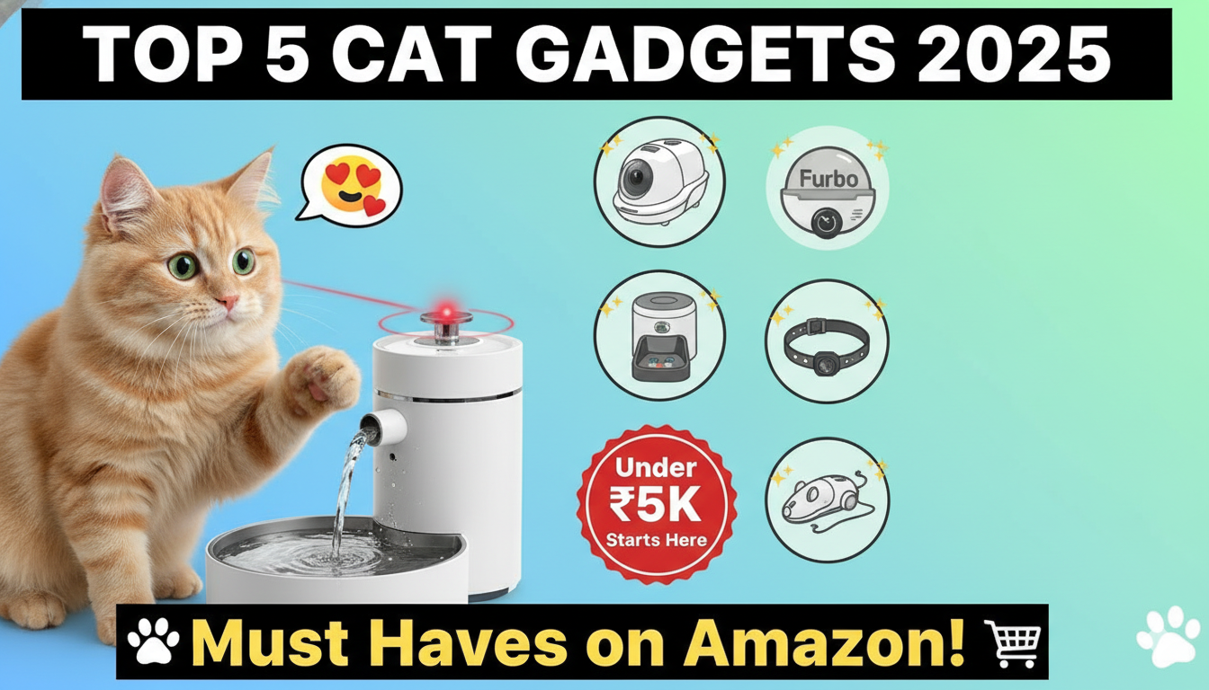 TOP 5 CAT GADGETS 2025