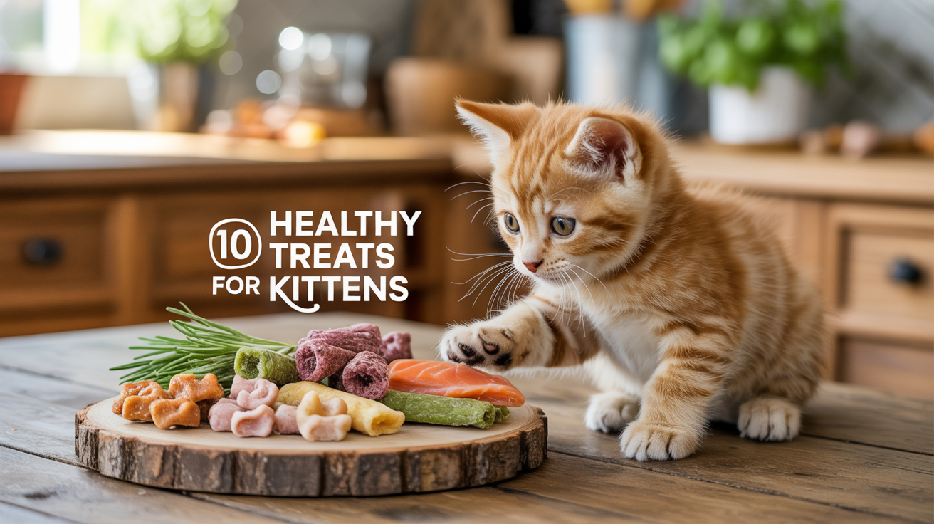 10 Healthy Treats for Kittens