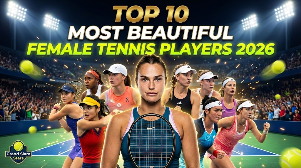 Top 10 Most Beautiful Female Tennis Players 2026