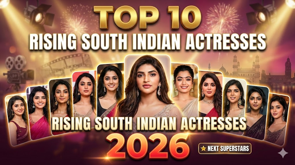 Top 10 raising south actress 2026